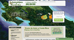 Desktop Screenshot of enviodeautoacostarica.com